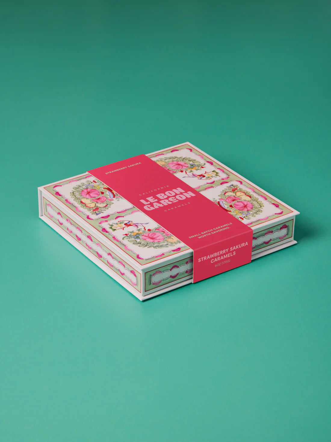 Strawberry Sakura Caramels