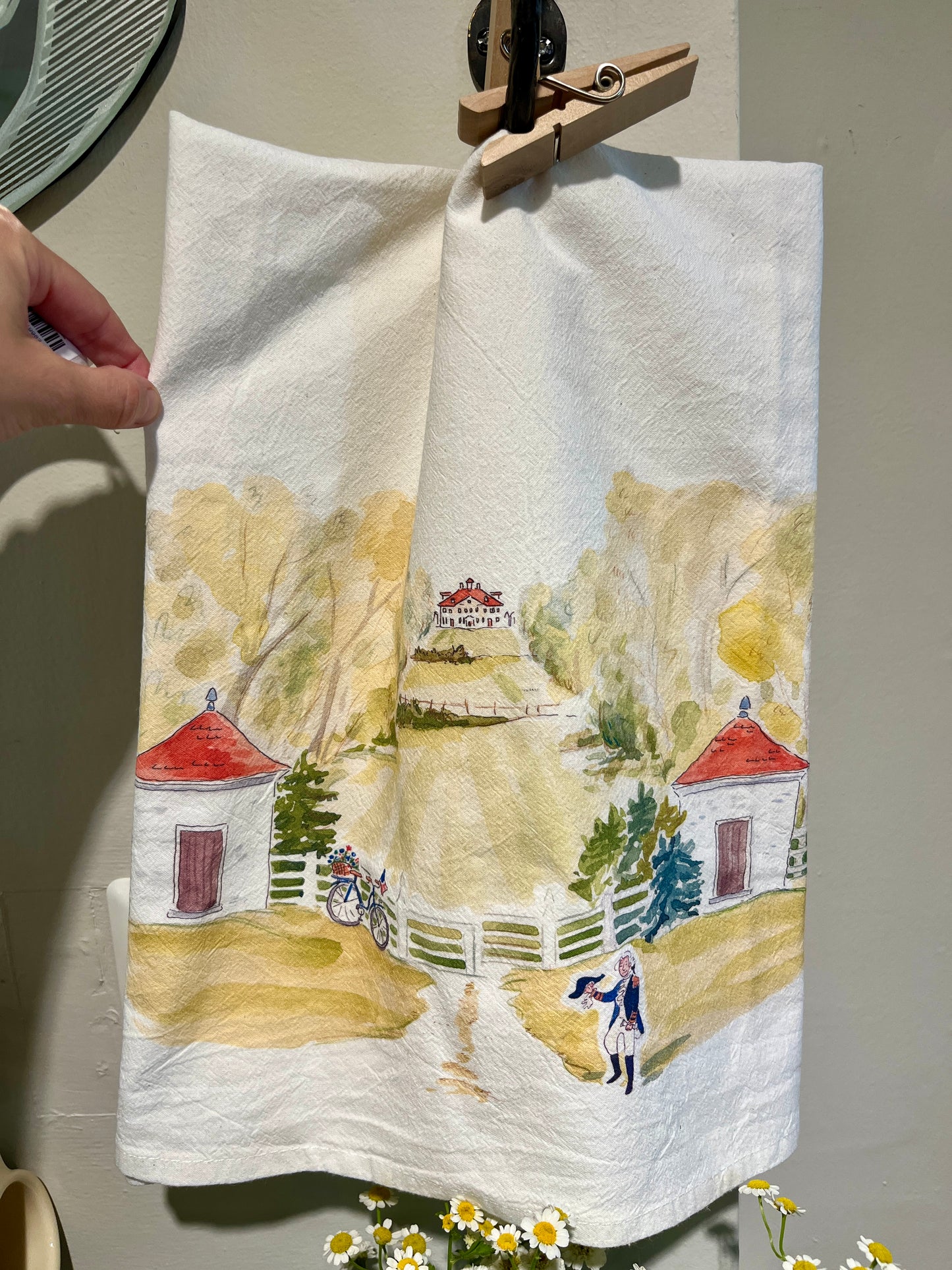 Mount Vernon Tea Towel