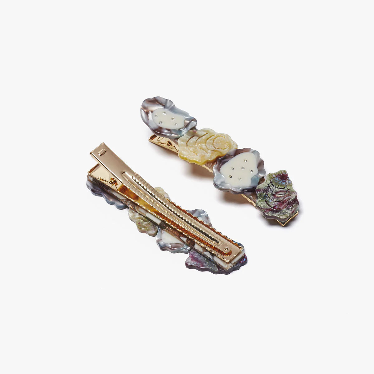 Oyster Shell Aligator Clip