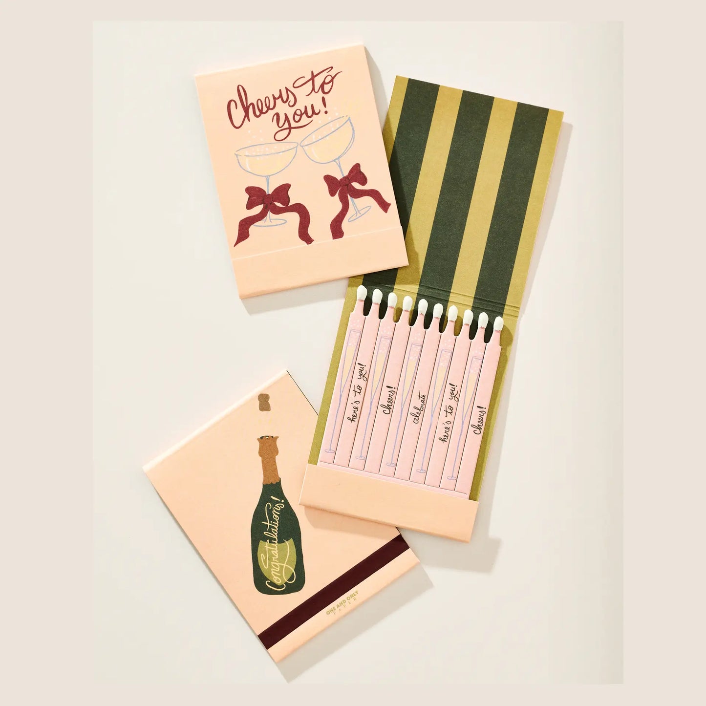 Cheers to You Card Matchbox