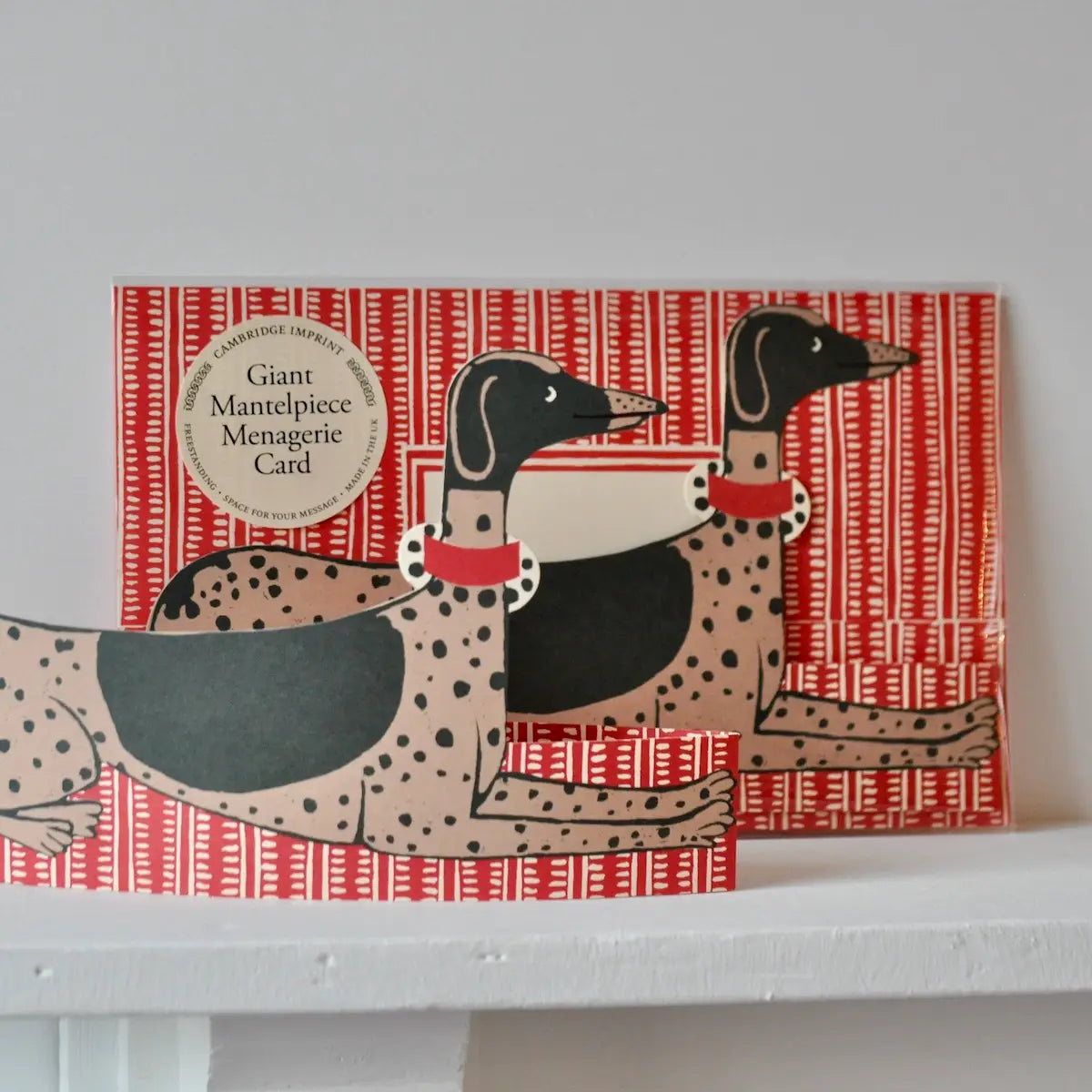 Giant Mantelpiece Menagerie Card