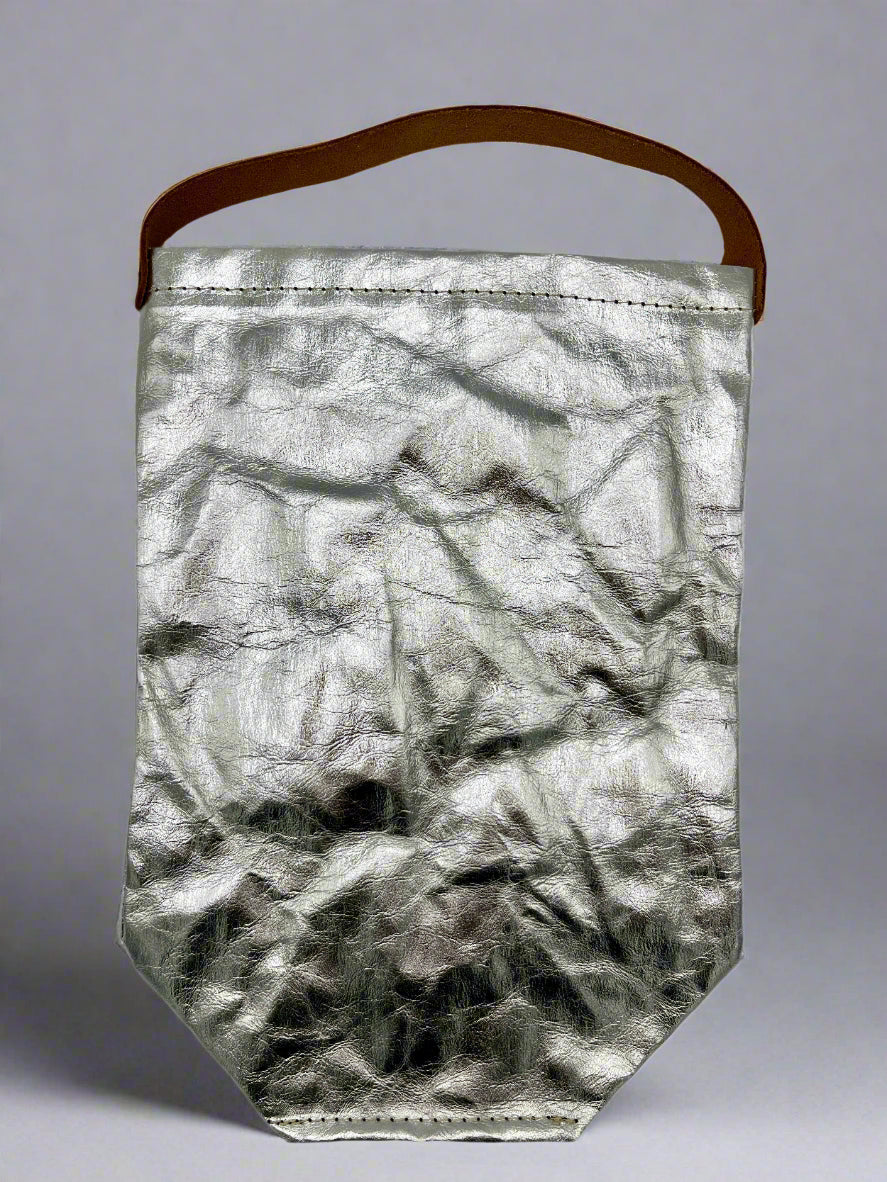 Uashmama Metallic Wine Bag w/cooler insert