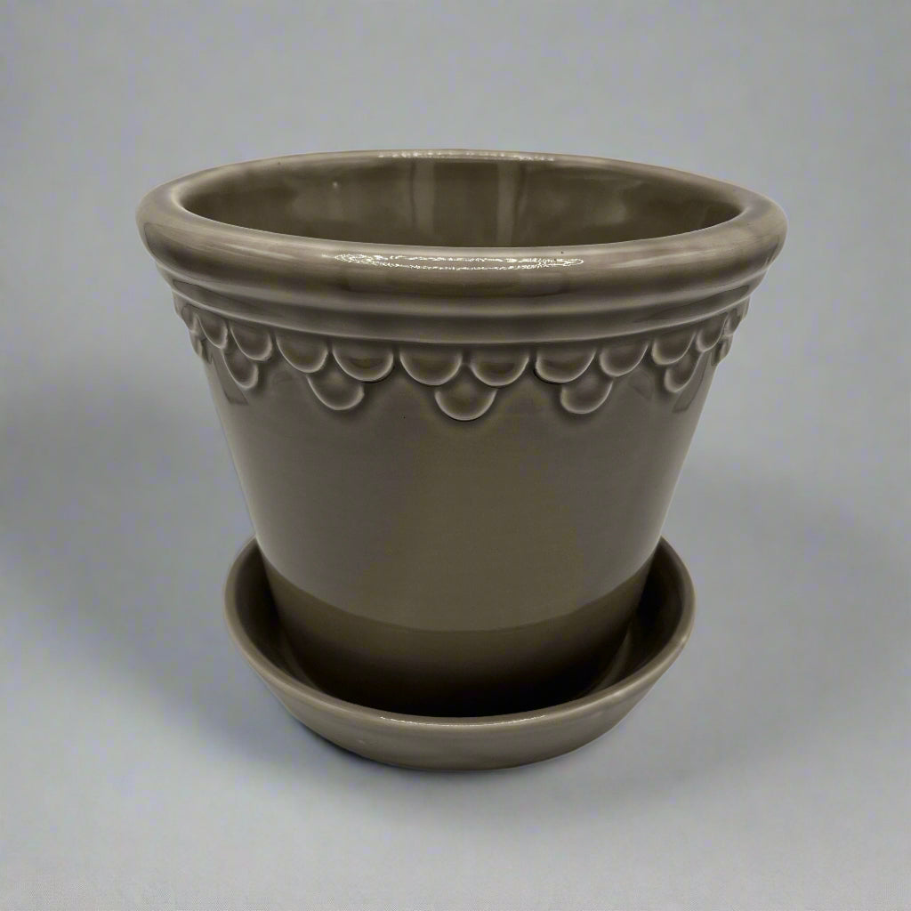 18cm Kobenhavner Glazed Grey