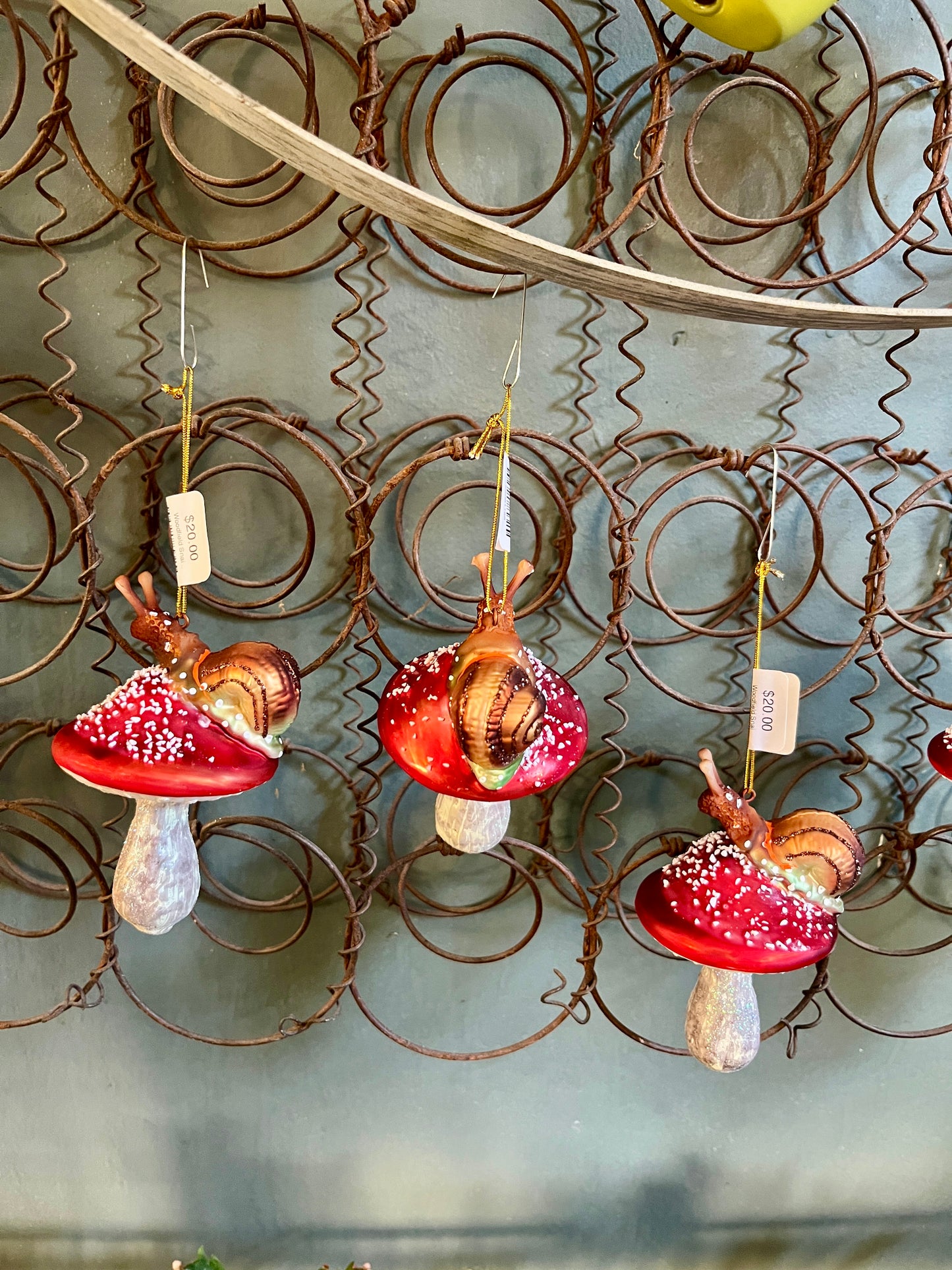 Woodfield Snail Ornament