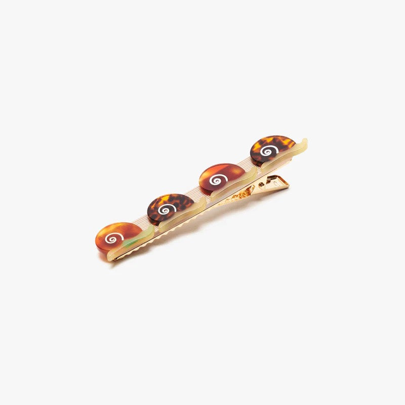 Escargot Alligator Hair Clip