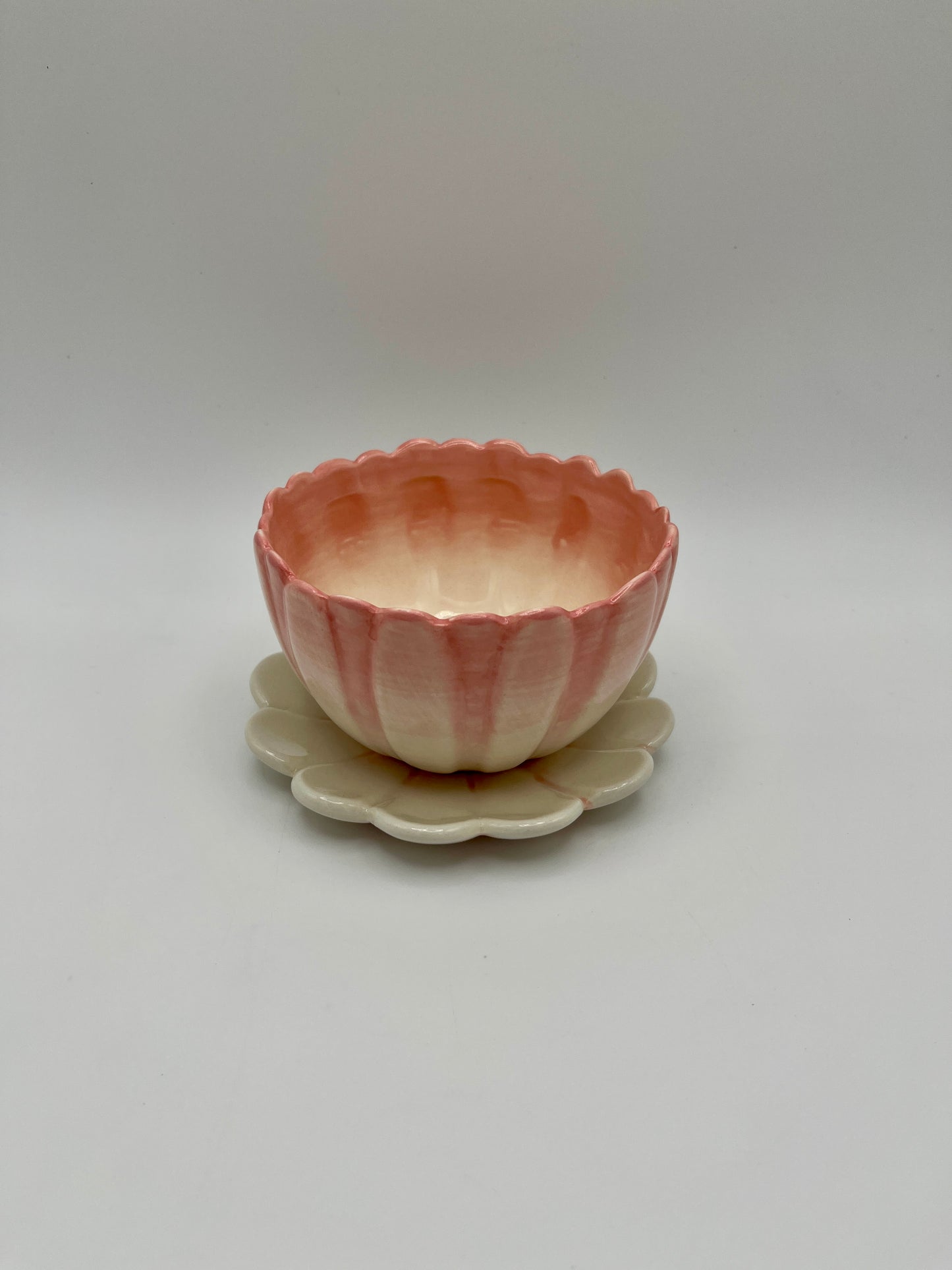 Little Flower Pot with Saucer 5.25"x 3"