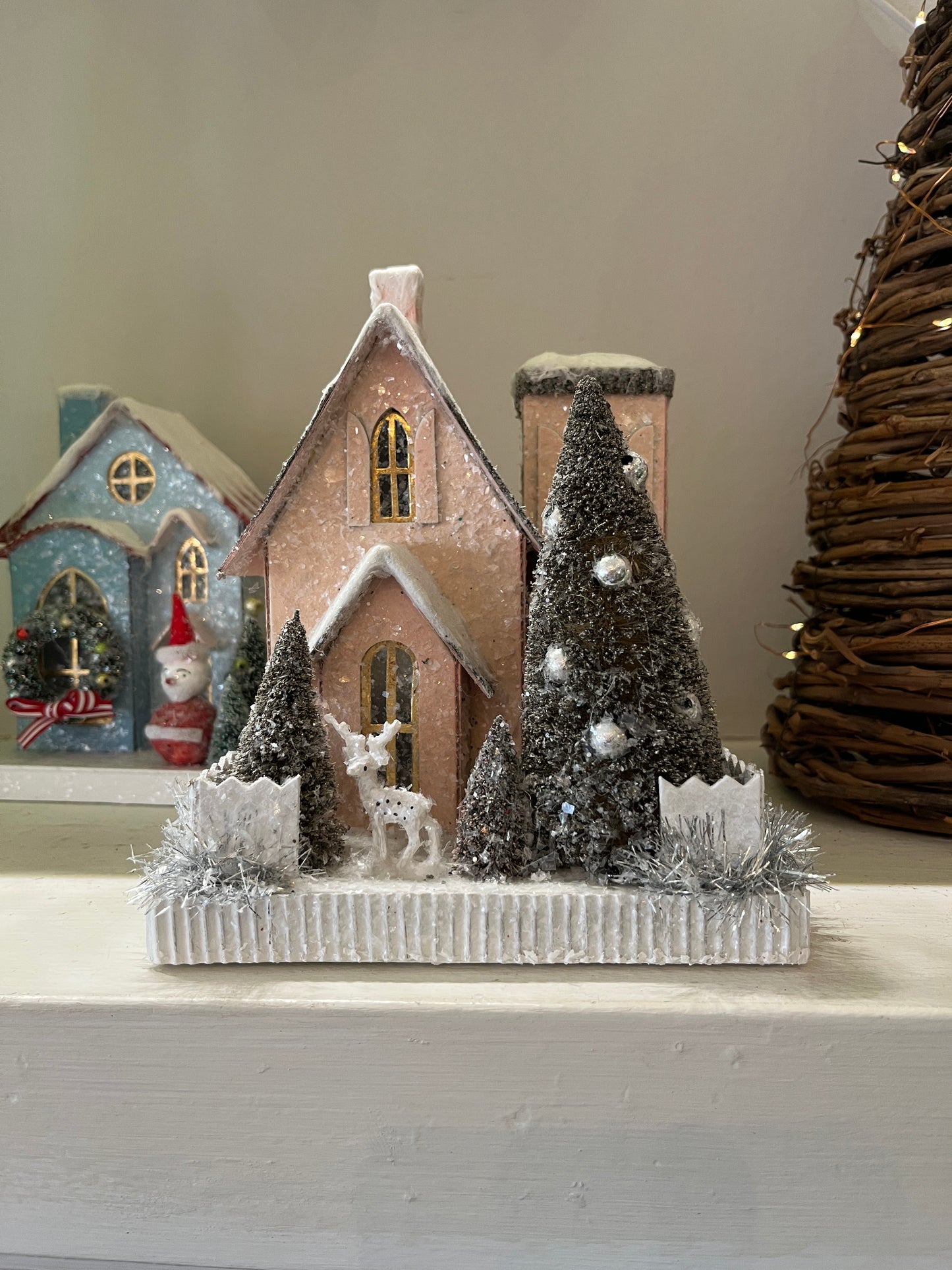 Petite Pink Holiday House