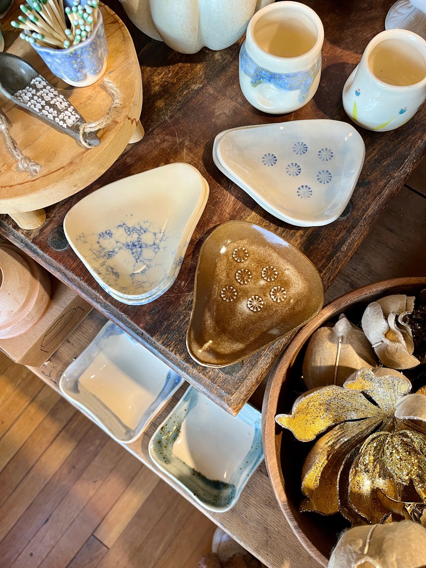 Pottery Nomad Square & Dew Drop Plates