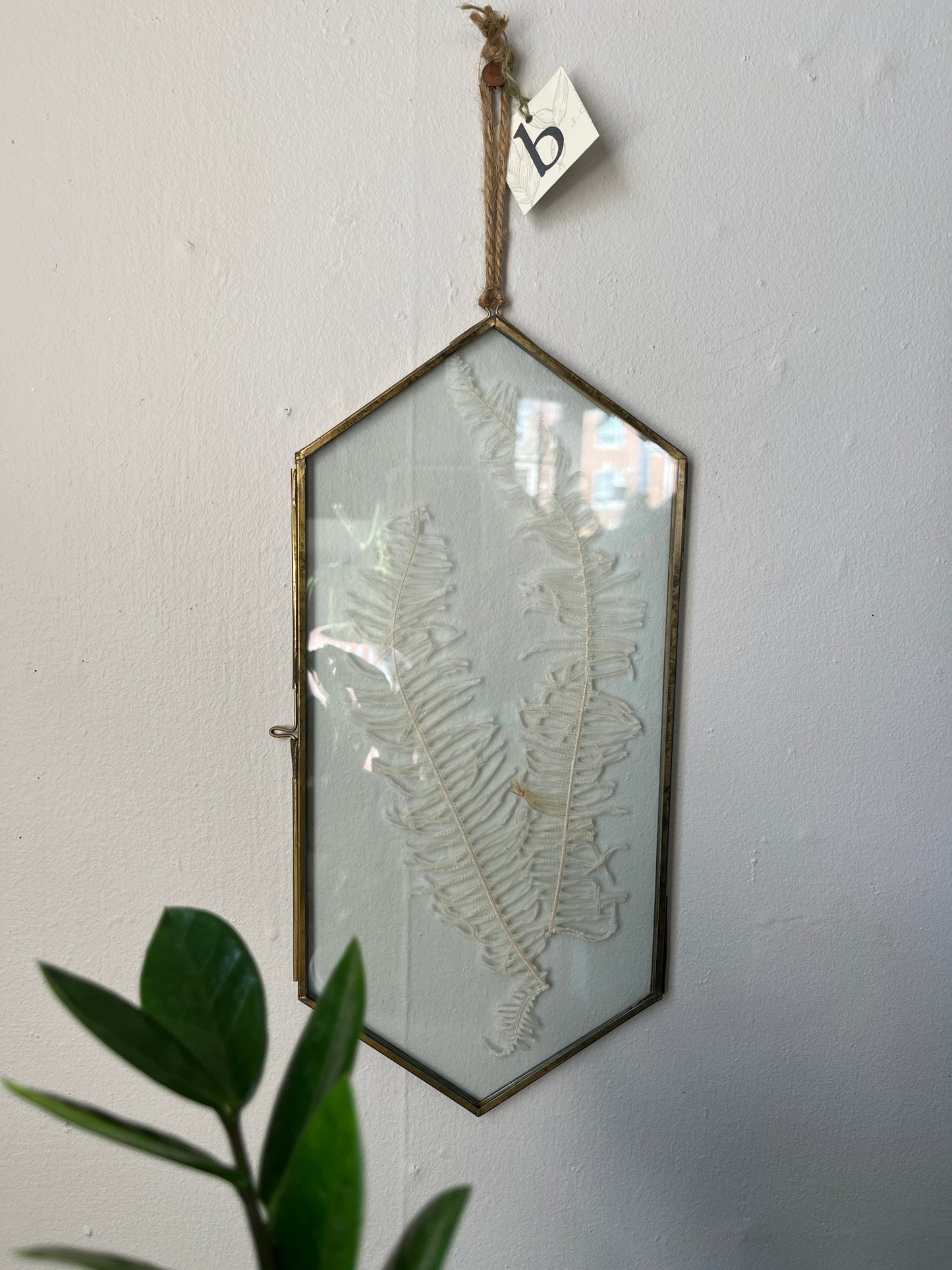 Geo Framed Glass, large