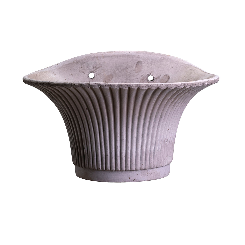 30cm Daisy Grey Wall Pot