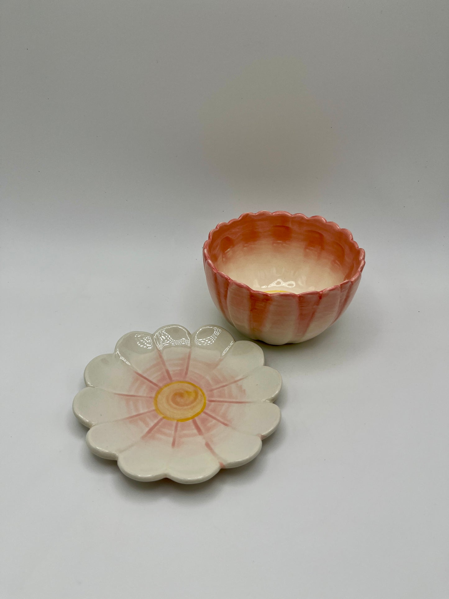 Little Flower Pot with Saucer 5.25"x 3"