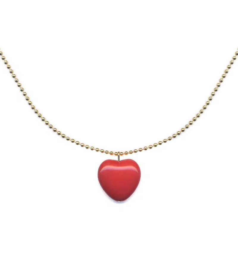 Small Red Sweetart (14k gold fill)