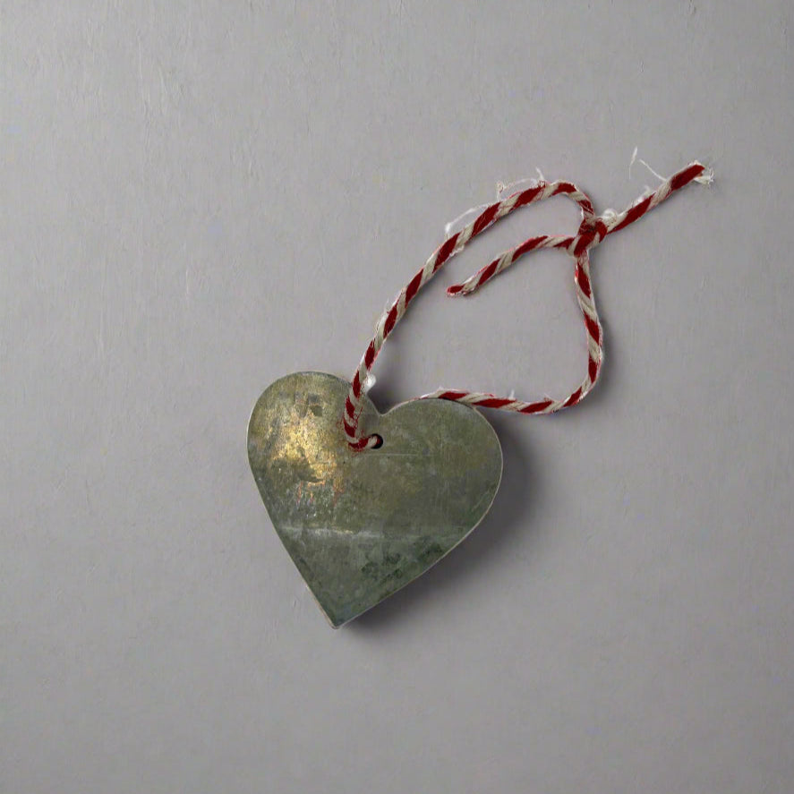 Heart Zinc Hangtags