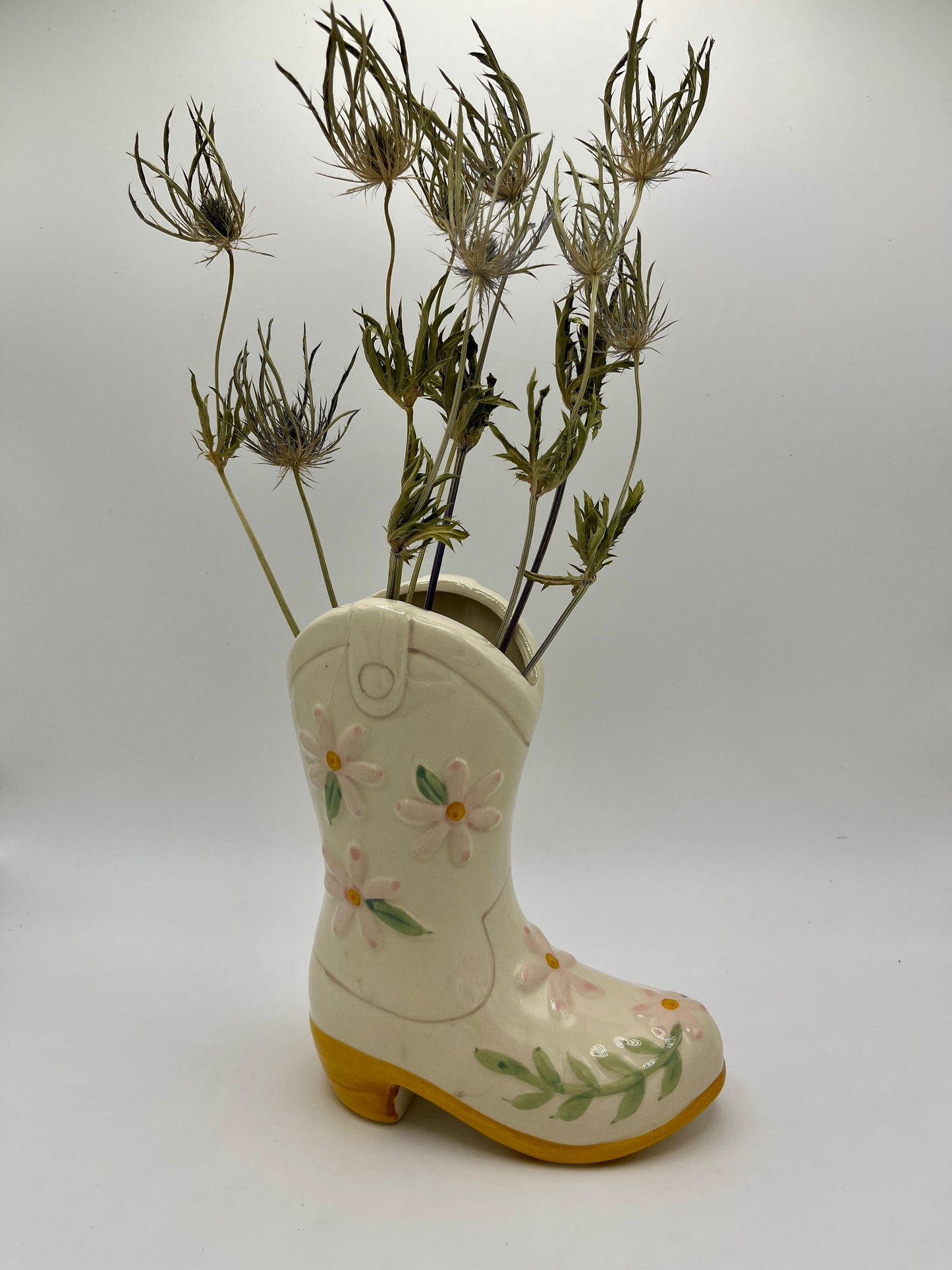 Cowgirl Vase 6"x 2.75"x 7.25"