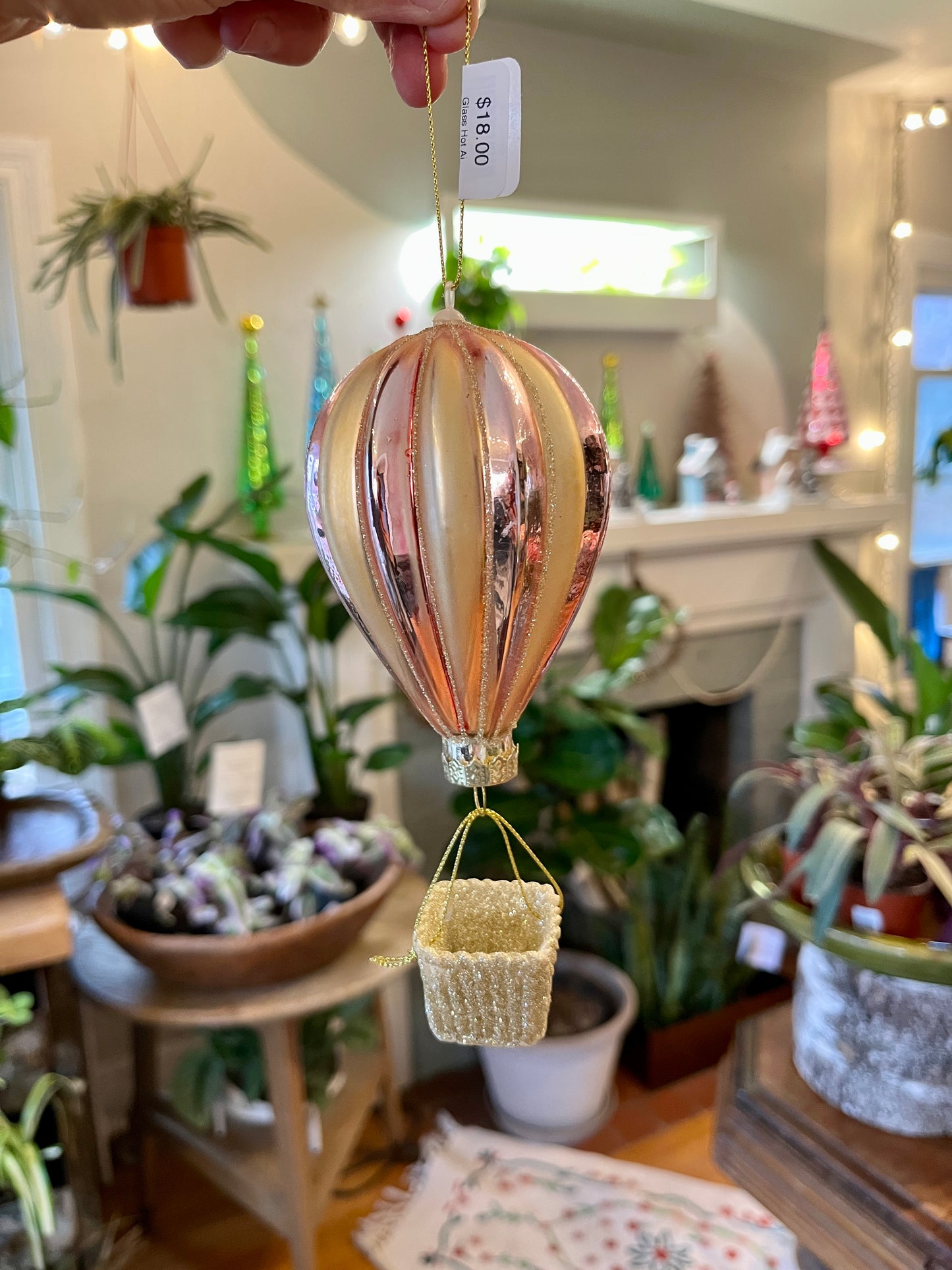 Glass Hot Air Balloon