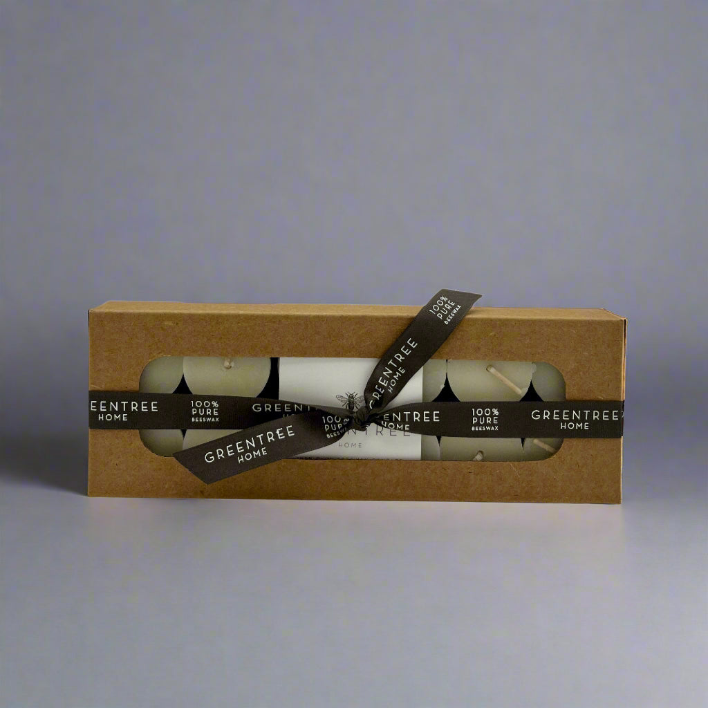 Beeswax Tea Lights, set of 12