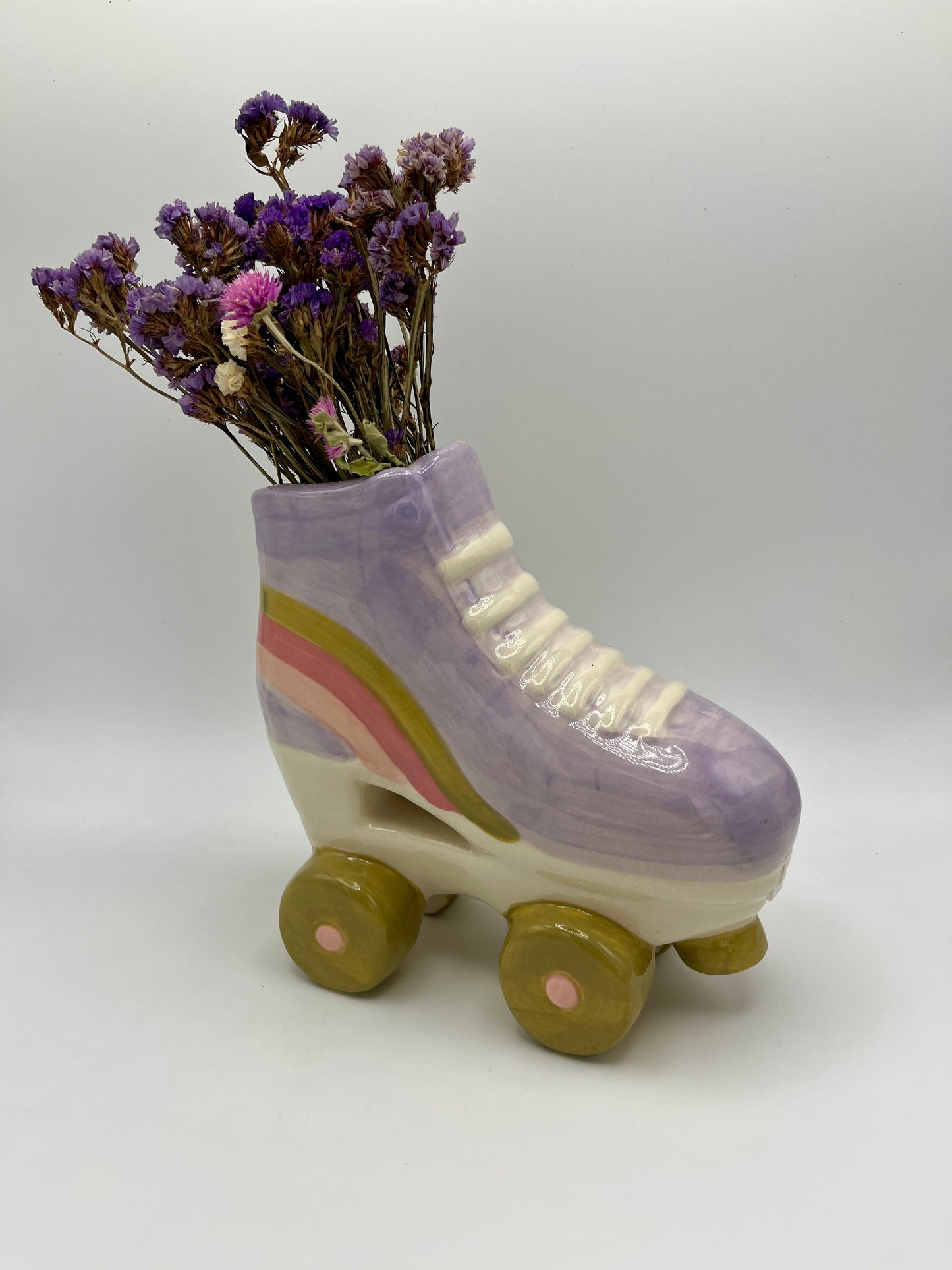 Rollerskate Planter 7.25"x 3"x 6.75"