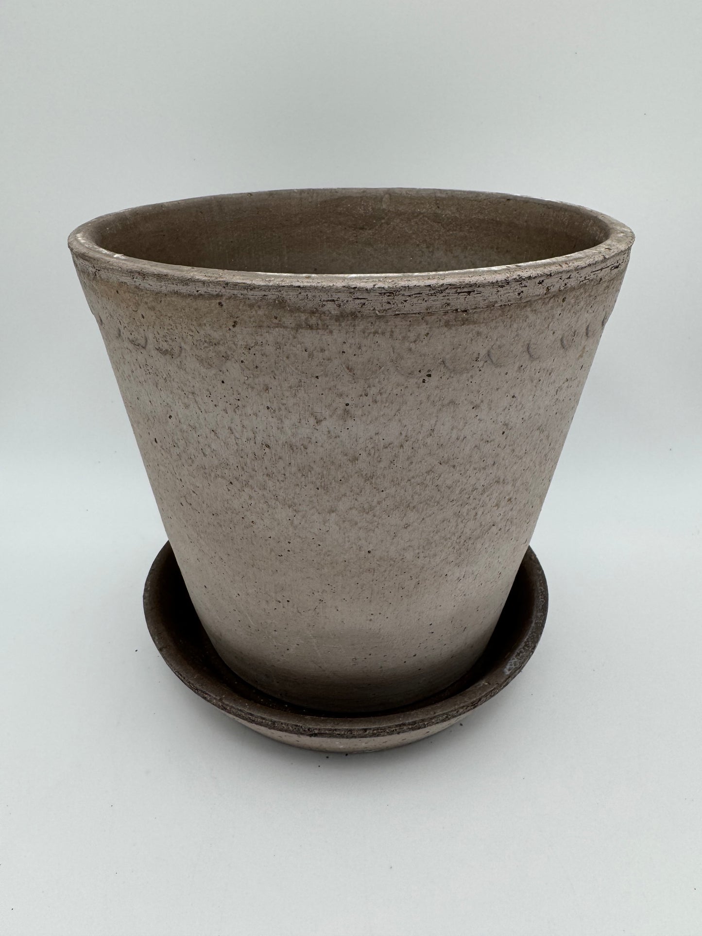 18cm Helena Terra Cotta Pot & Saucer