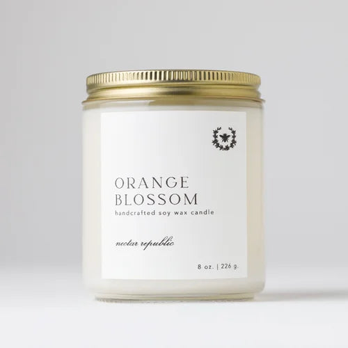 Orange Blossom Jar Candle
