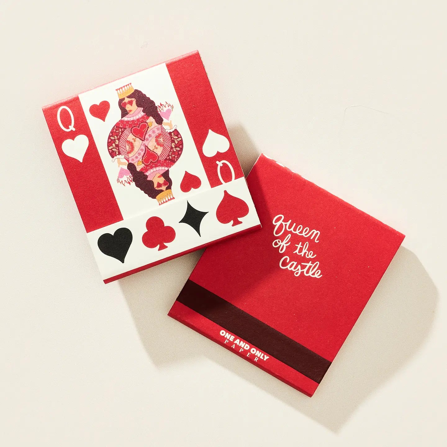 Queen of the Castle Printed Stem Matchbook