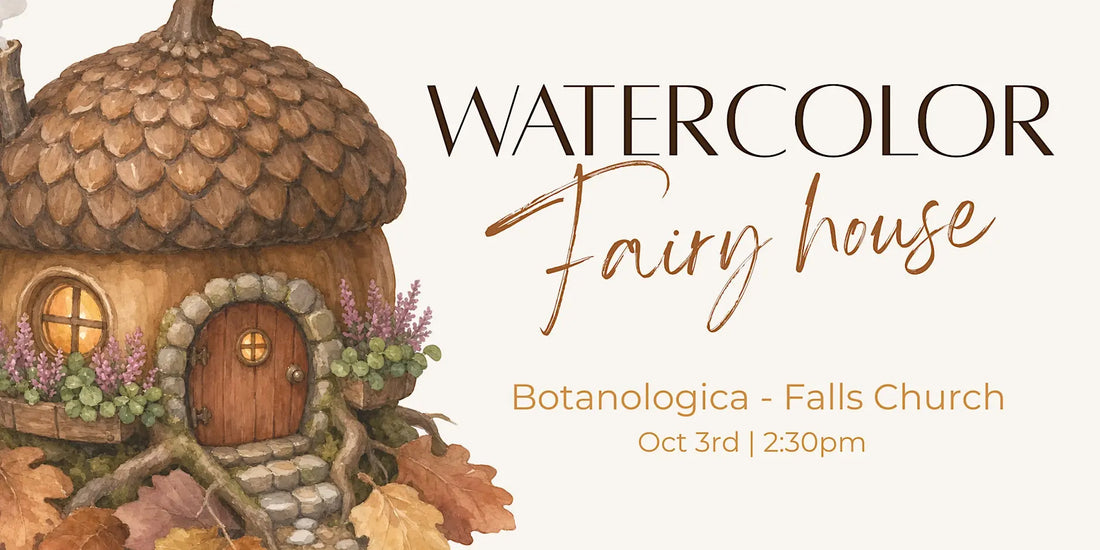 Saturday, Oct 3 | Whimsical Watercolor Workshop at Botanologica