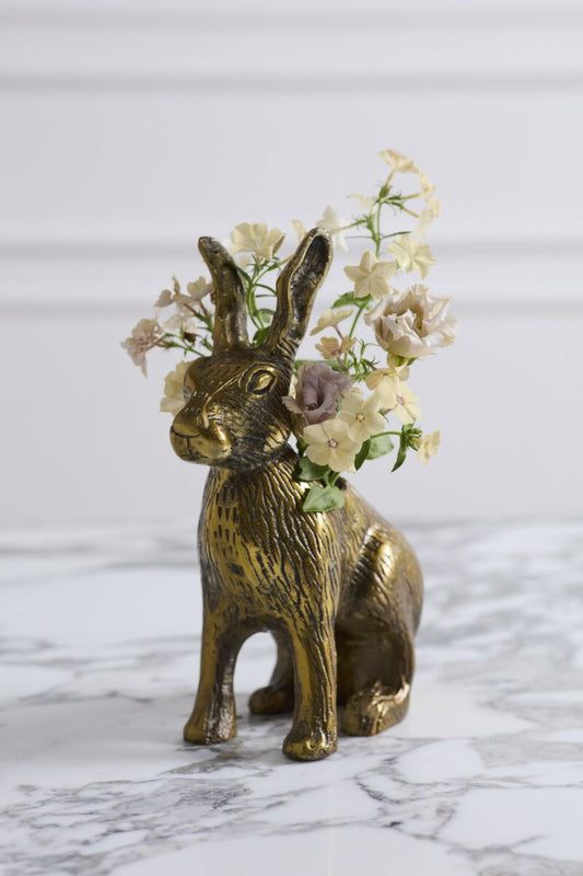 Golden Hare Vase