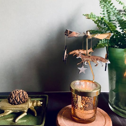 Candle Carousel - Fox and Star