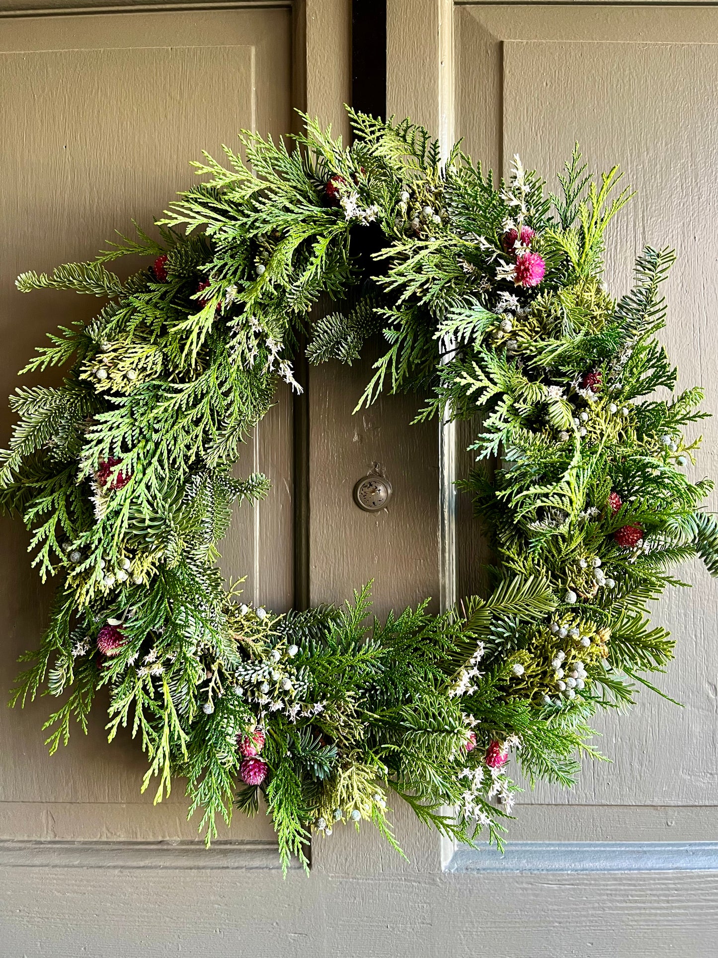Fresh Evergreen Wreath Workshop