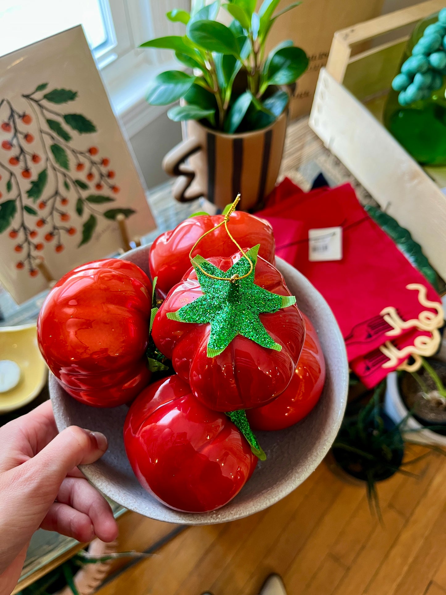Heirloom Tomato Ornament