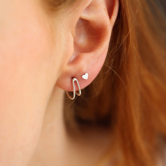 Heart Studs