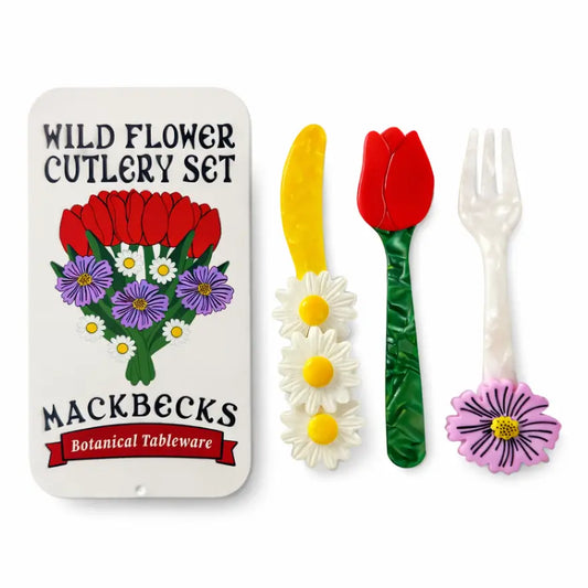 Wild Flower Cutlery Set