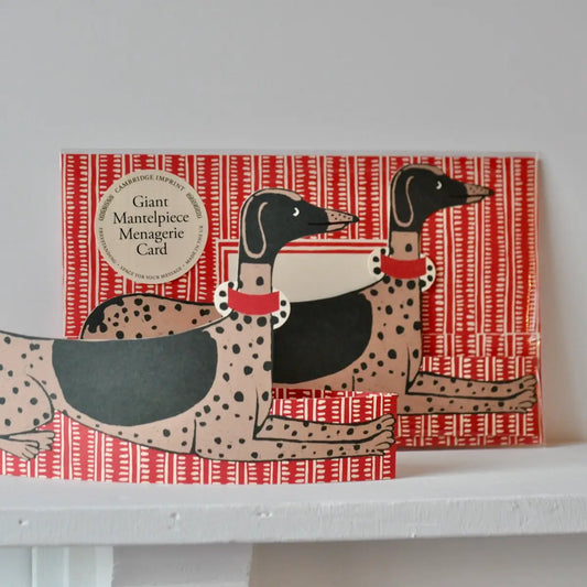 Giant Mantelpiece Menagerie Card