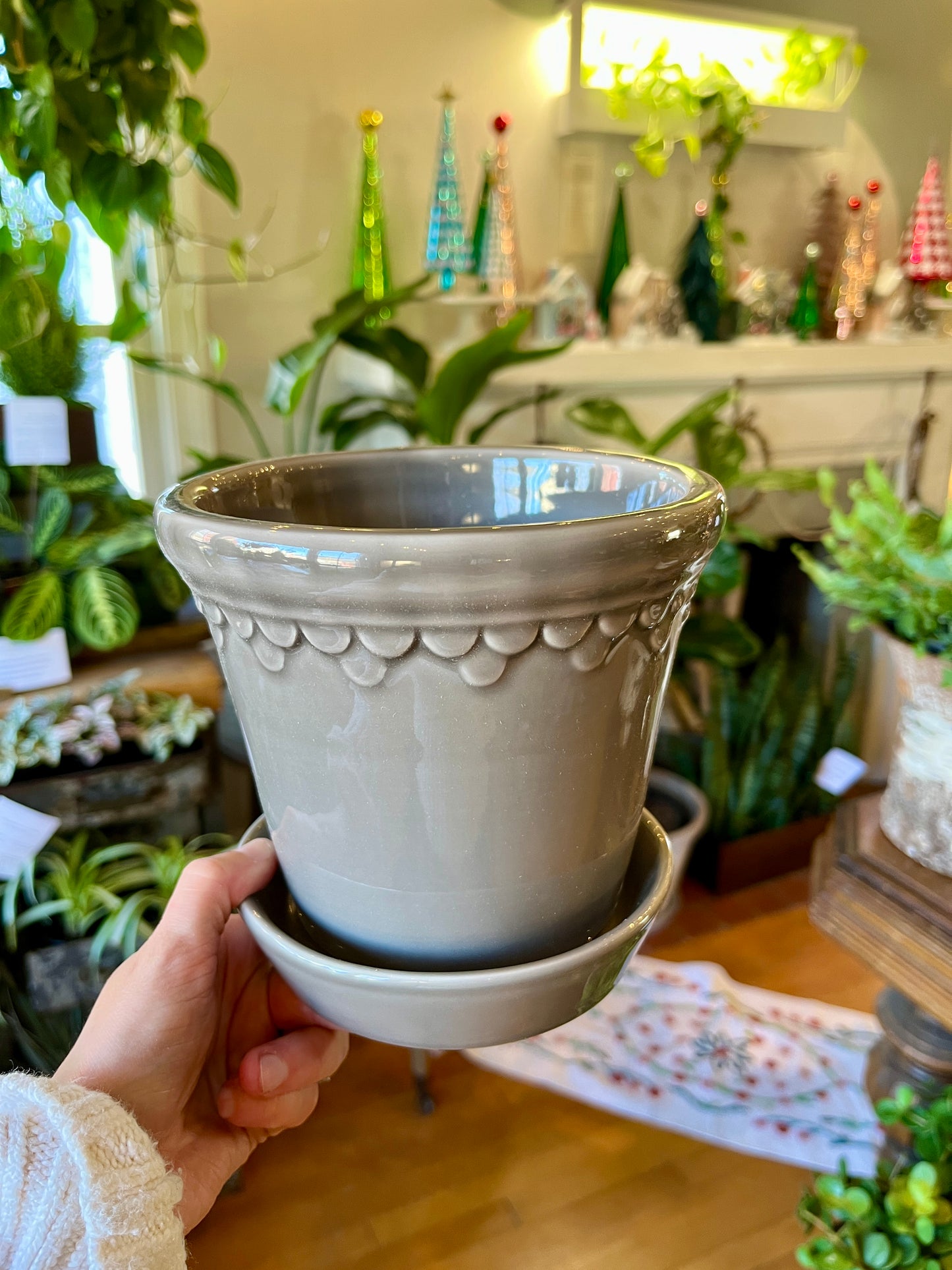 14cm Kobenhavner Glazed Grey