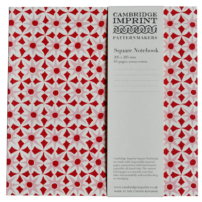 Square Notebook with Lined Paper