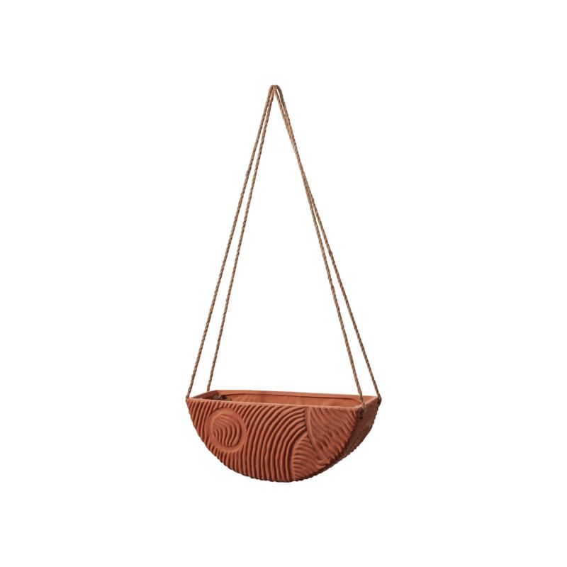 Topography Hanging Planter 12.75"x 4.25" x 7"