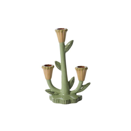 Soft Petal Candleholder 7.5"X 4"x 9.75"