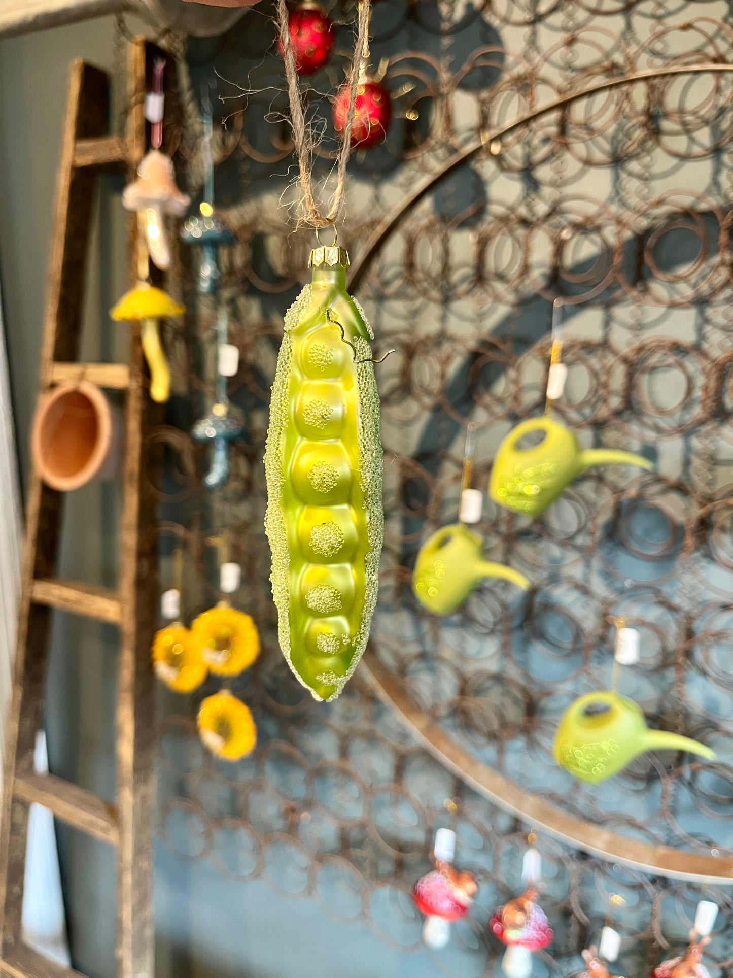 Garden Peas Ornament