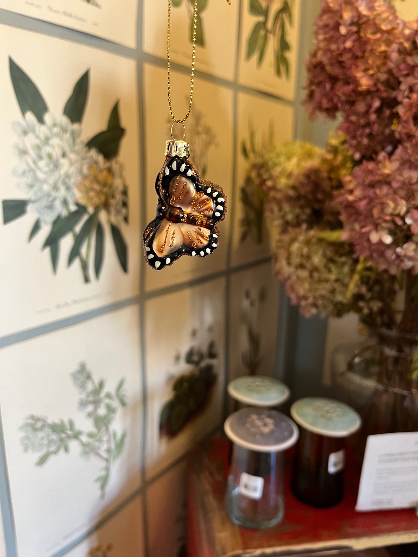 Tiny Butterfly Ornament