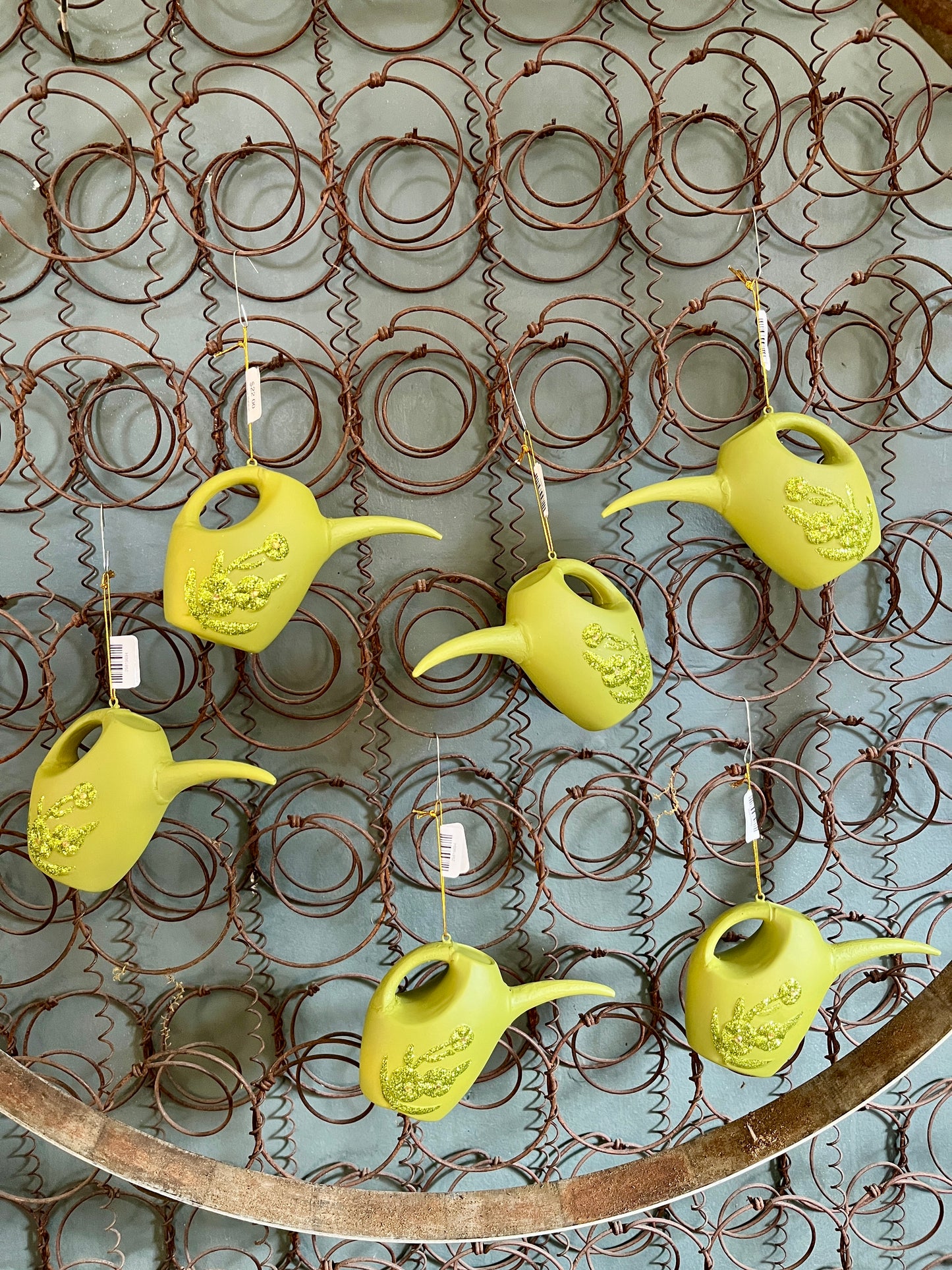 Vintage Watering Can Ornament