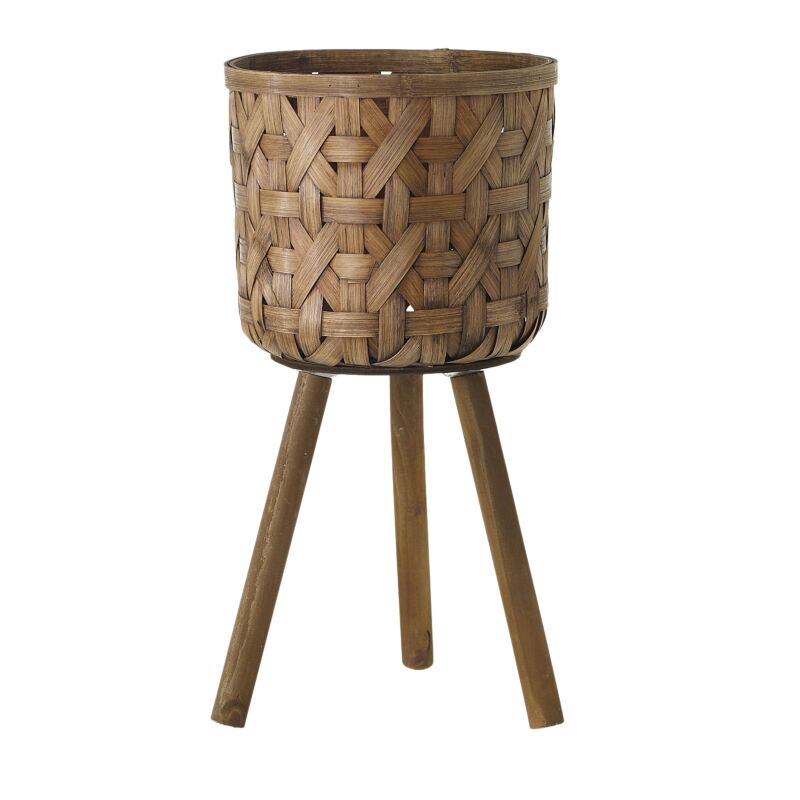 Bam Basket with Stand 10.75" x 21.5"
