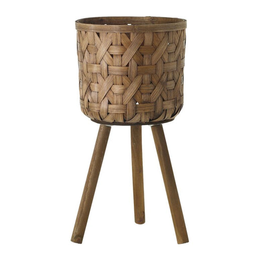 Bam Basket with Stand 10.75" x 21.5"