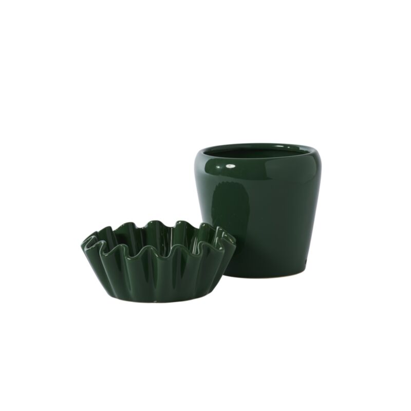 Lorelai Pot with Saucer 8"x 6.75"