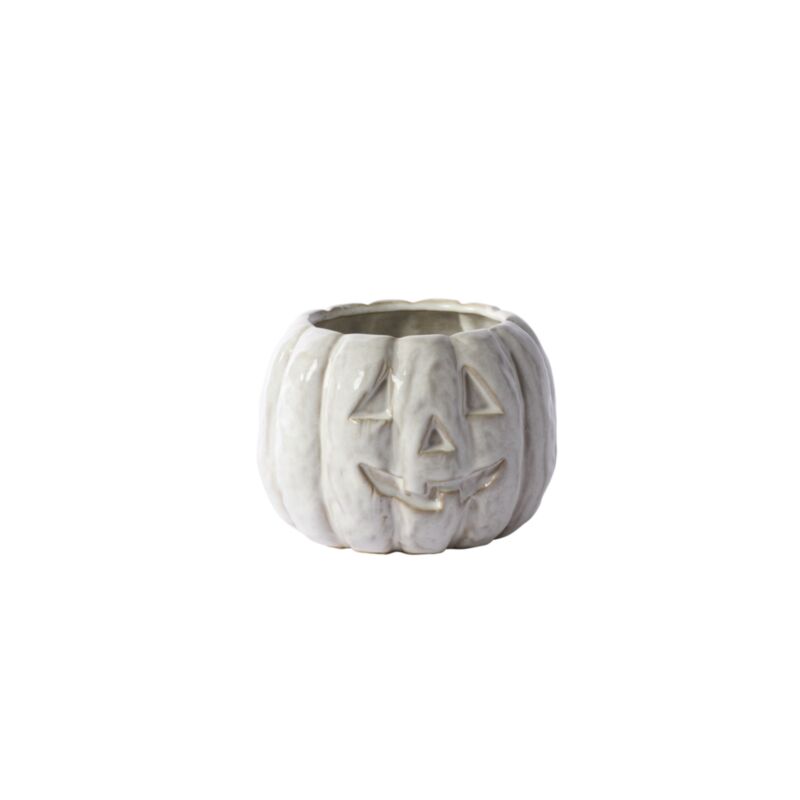 Glazed Pumpkin Pot 6.5"x 4.75"