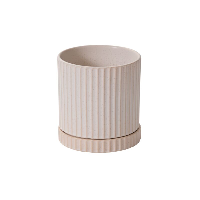 Los Feliz Pot with Saucer 6.5"x 7"