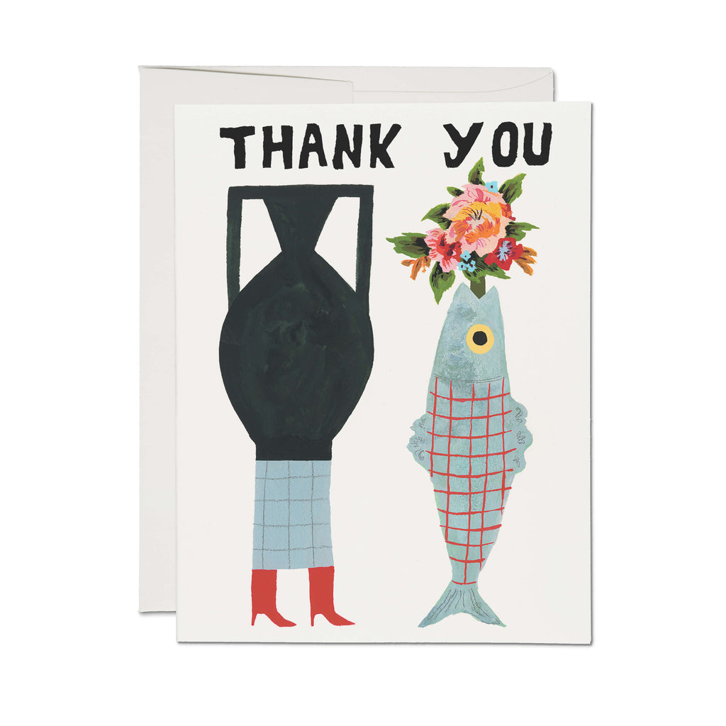 Red Cap greeting card