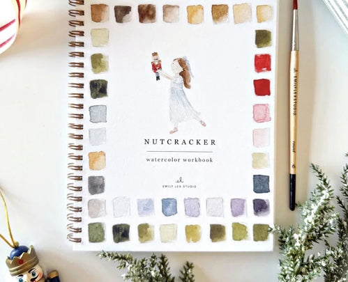 Nutcracker Watercolor Workbook