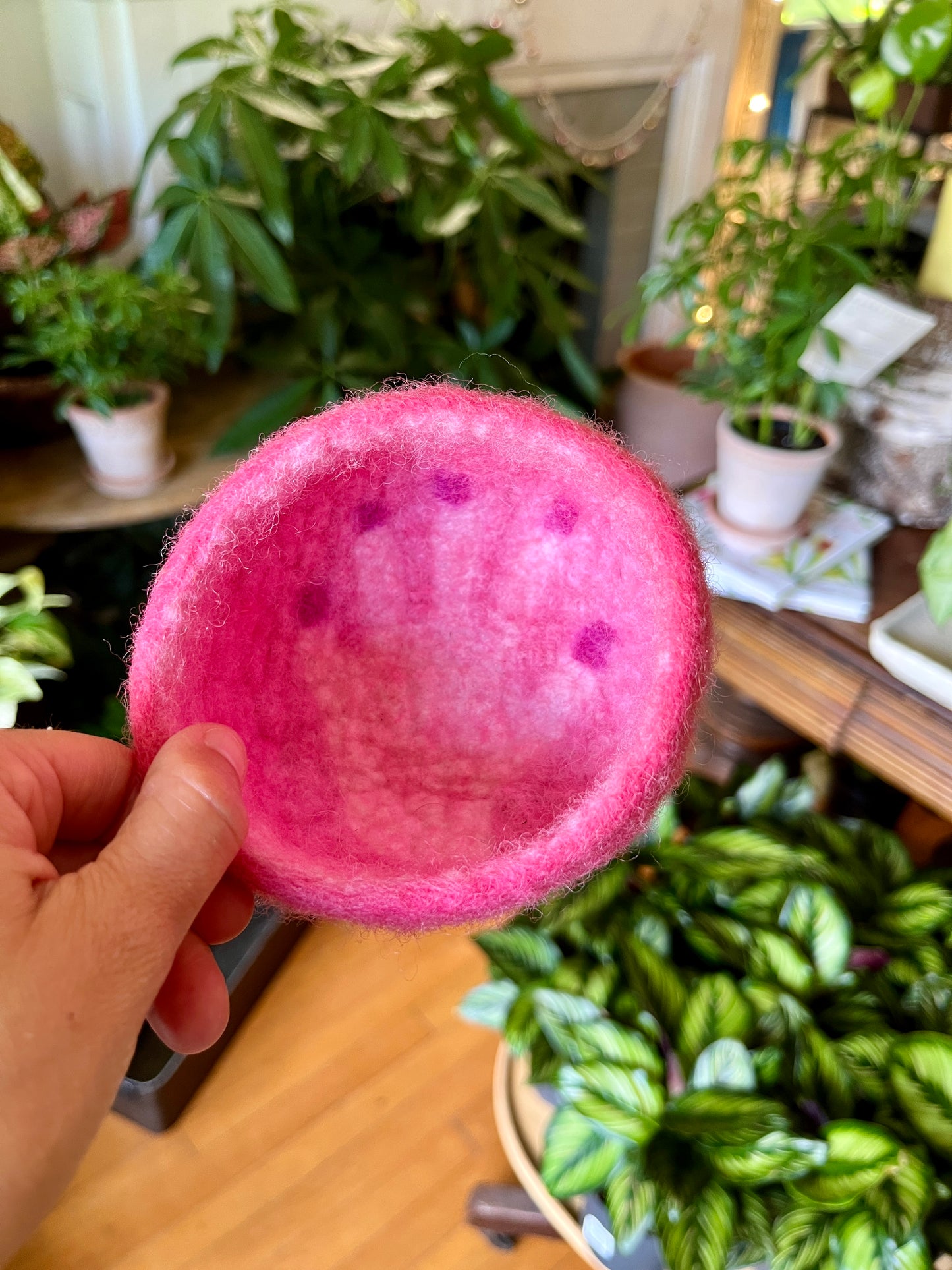 Small Felt Bowls