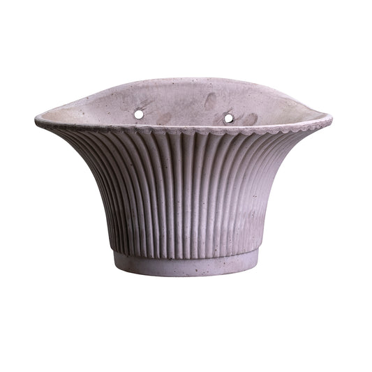 30cm Daisy Grey Wall Pot