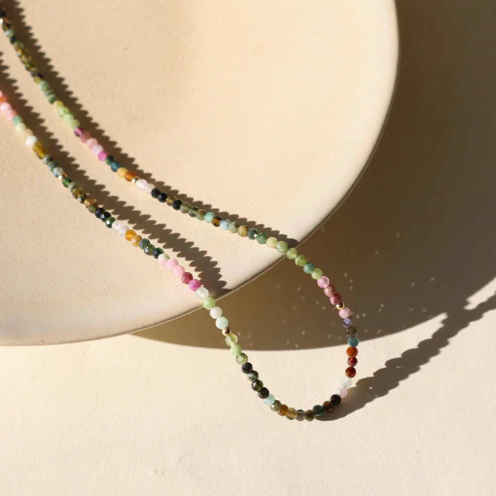 Tourmaline Beaded Necklace