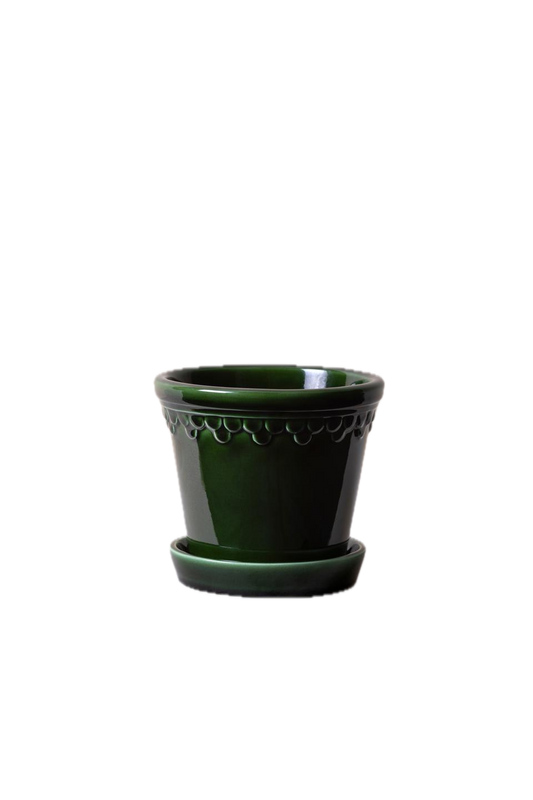 16cm Kobenhavner Emerald Green Glazed